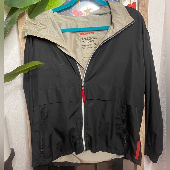UNISEX PRADA WINDBREAKER/BOMBER JACKET - Picture 1 of 5